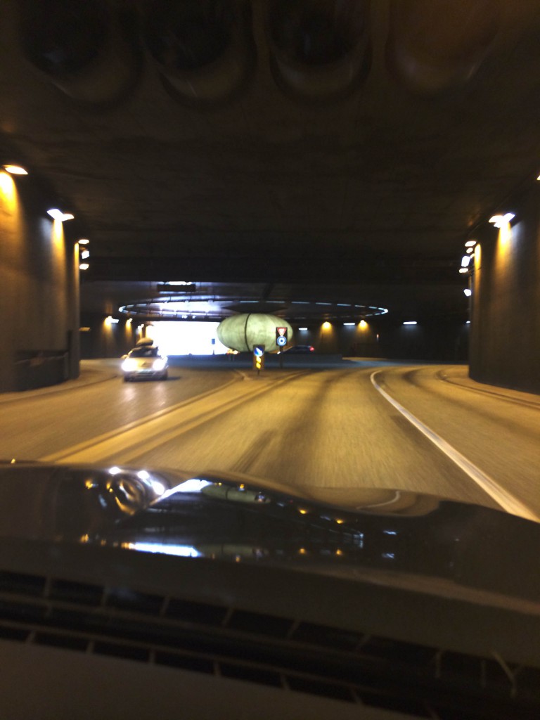 cirkulationsplats i tunnel 1