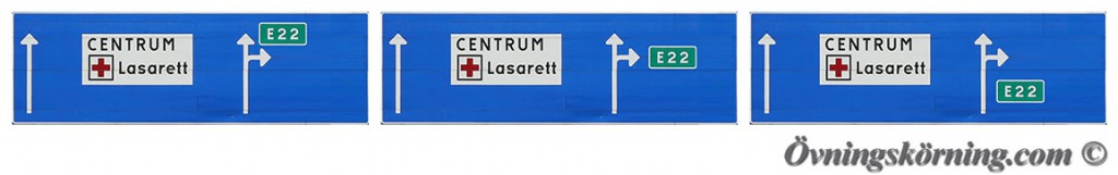 körfältsvägvisare lurigt 5