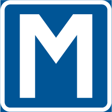 E18 Mötesplats. Anvisningsmärken