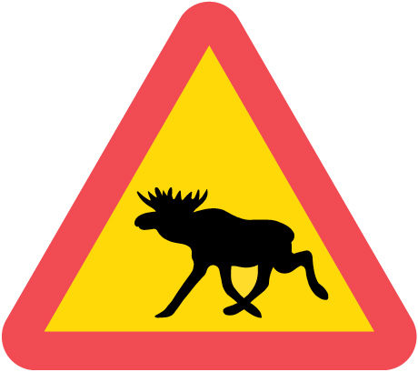A19 Varning för djur