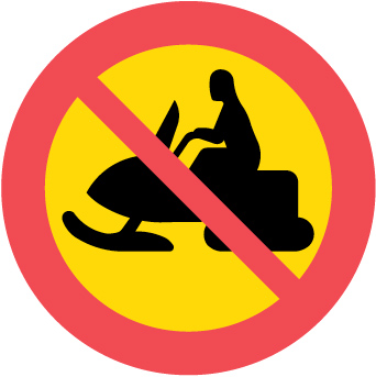 C13 Förbud mot trafik med terrängmotorfordon och terrängsläp