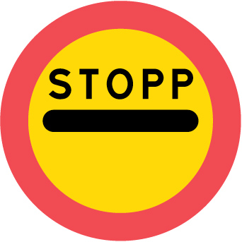 C34 Stopp för angivet ändamål