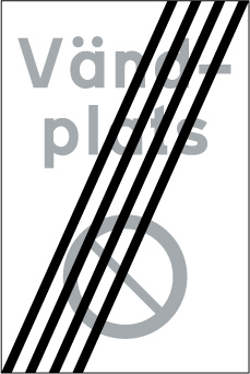 C43 Slut på vändplats