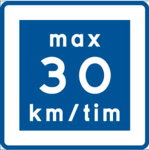 E11 Rekommenderad lägre hastighet