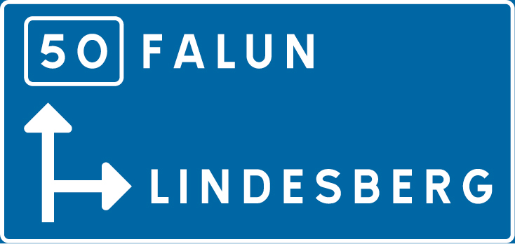 F1-1 Orienteringstavla
