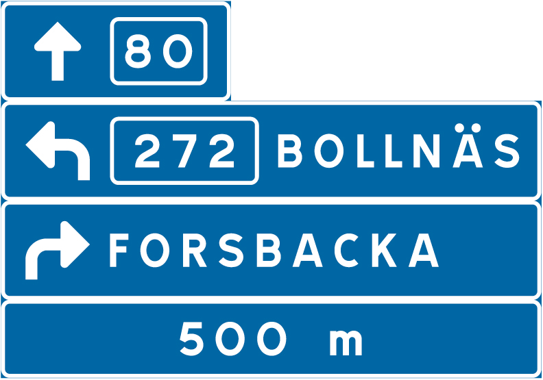F3 Tabellorienteringstavla