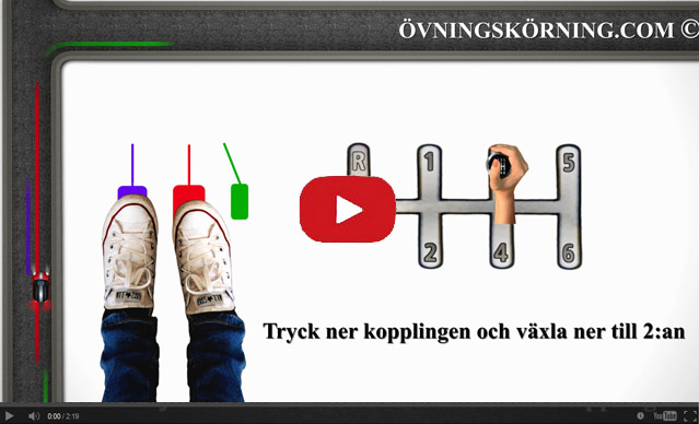 Nedväxling till 2:an