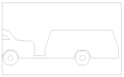 S4 Personbil med tillkopplad släpkärra